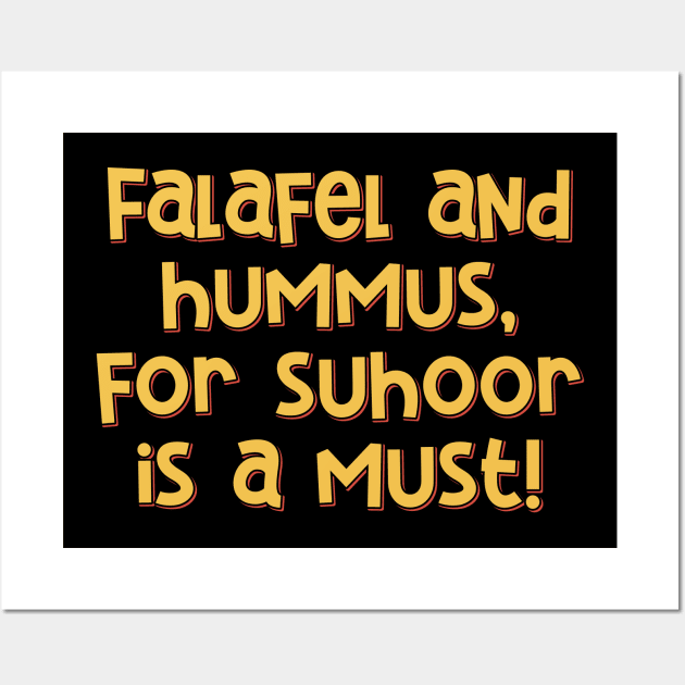 Falafel and Hummus Wall Art by ardp13